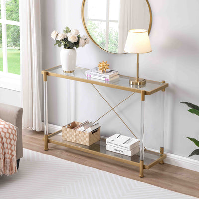 Glass Sofa Table For Living Room & Bedroom