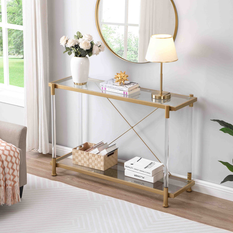 Glass Sofa Table For Living Room & Bedroom