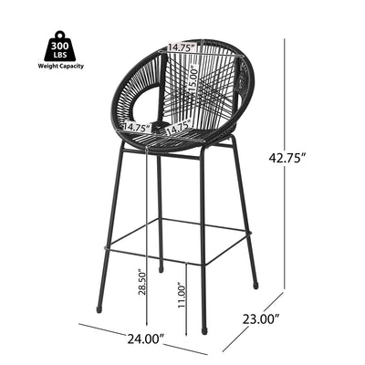 Ferrara - Outdoor Patio Barstool (Set of 2)