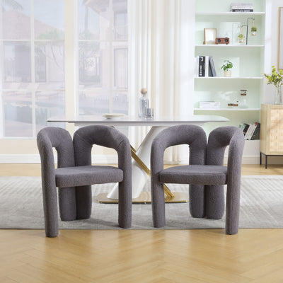 Coolmore Contemporary Designed Accent / Dining Chair With Armrests