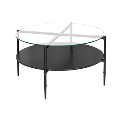 Caroline - Round Coffee Table - Black