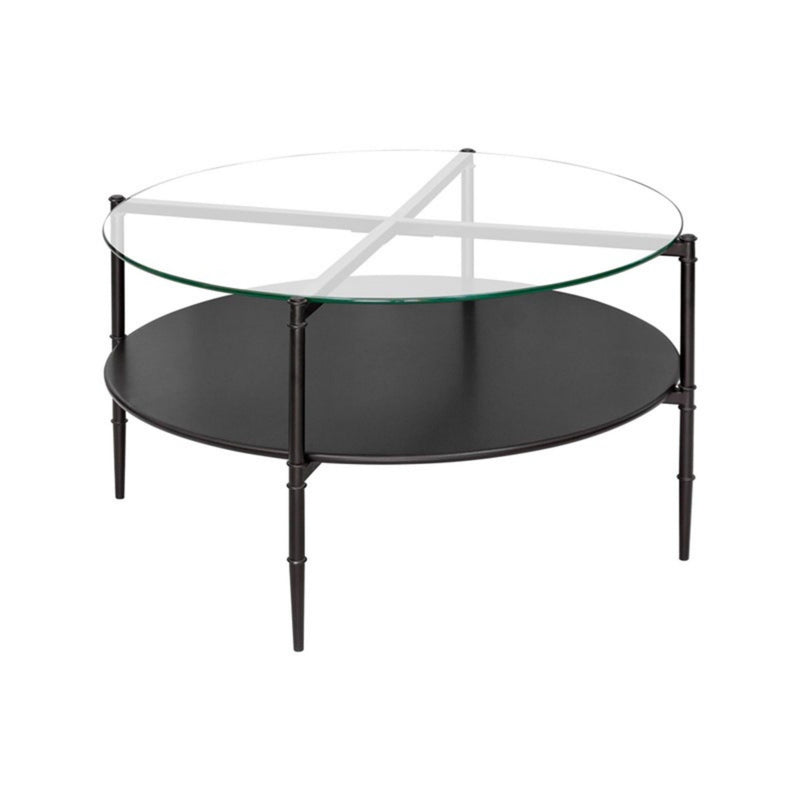 Caroline - Round Coffee Table - Black