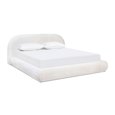 Archie Puffy Grounded - Upholstered Platform Bed