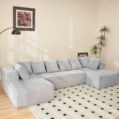 Modular U Shaped Sectional Sofa