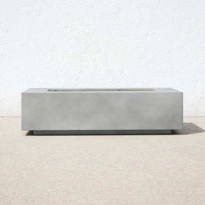 Modern Concrete Design Propane Outdoor Fire Pit Table