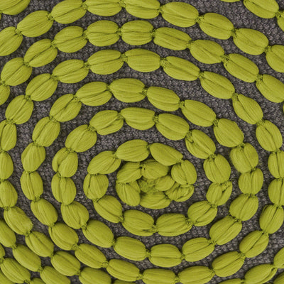 River - Handcrafted Cylindrical Pouf Water Resistant Fabric