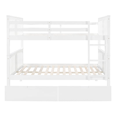 Bunk Bed With Ladder For Bedroom, Guest Room Furniture