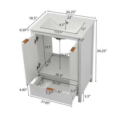 Modern Bathroom Vanity With Sink Combo