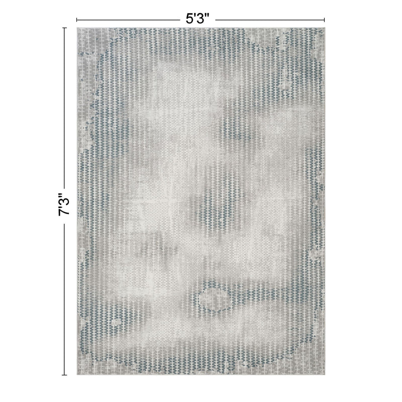 Geometrix - Contemporary Area Rug With 3D Effect