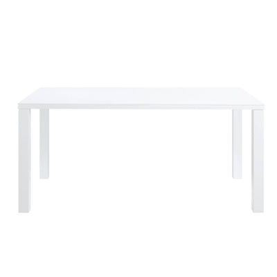 Pagan - High Gloss Dining Table - White