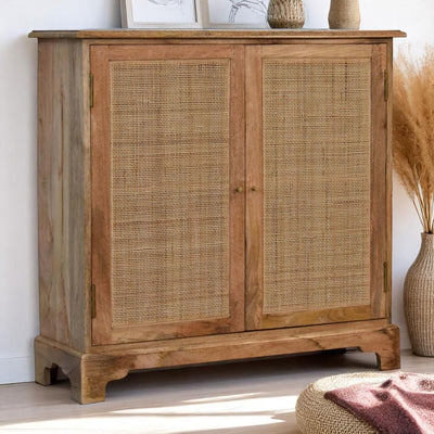 Close Knit Lounge Cabinet - Oak