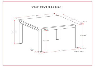 Wilson - Handcrafted Dining Table