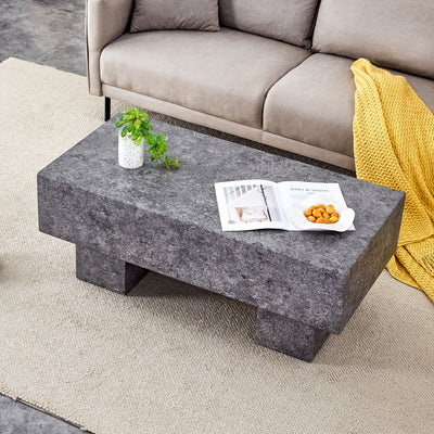 Modern Simple Marble Texture Coffee Table