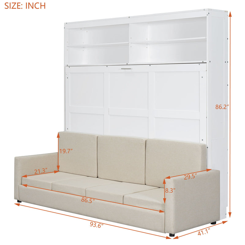 Murphy Wall Bed With Sofa