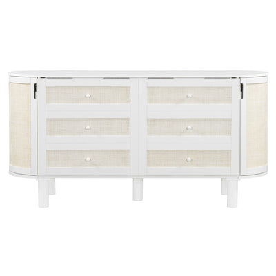 Murphy Bed With Hidden Storage & Modern Woven Design