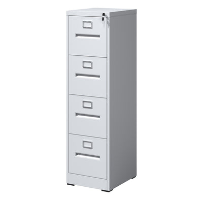 Premium Drawer File Cabinet With Lock, Metal Vertical Design, A4 Legal / Letter Size