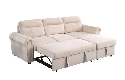 Ashton - Reversible Sleeper Sectional Sofa Chaise