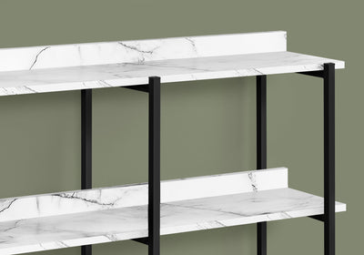 Accent Console Table For Entryway, 3 Tier Design