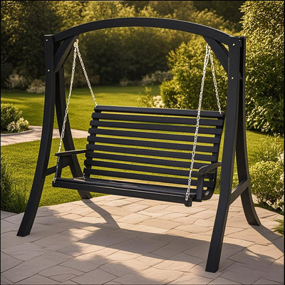 San Juan - Outdoor Swinging Loveseat With Support