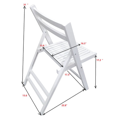 Folding Special Event Chair, Foldable Style (Set of 4)