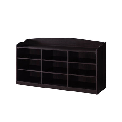 Entryway Shoe Storage Bench, Nine Storage Shelves, Entryway Organizer