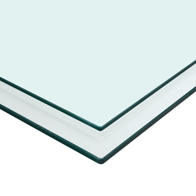 Square Tempered Glass Top