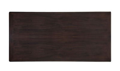 Drop Leaf Table With 4 Stools - Dark Brown