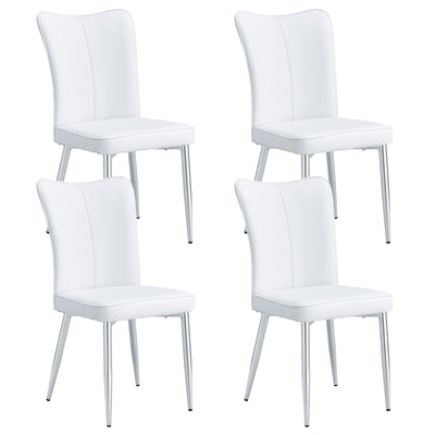 Minimalist Style Minimalist Dining Chairs With Metal Legs