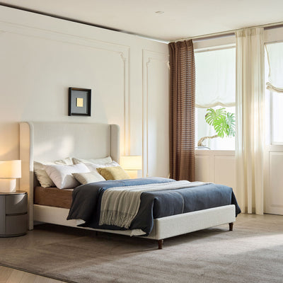 Harper - Tall Headboard Upholstered Bed With Elegant Simplicity