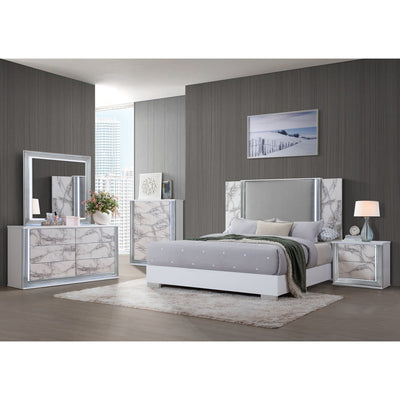 Moon - Dresser With LED Lighting - Marble