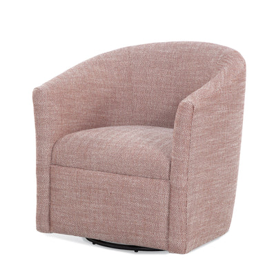 Lainey - Swivel Barrel Chair With 360 Degree Rotation