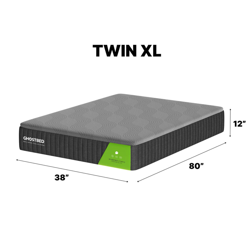 3D Matrix - 12" Hybrid Mattress, Medium Plush Feel