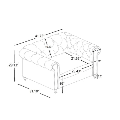 Anina - Chair - Blue