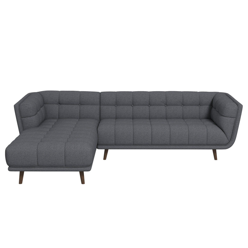 Addison - L Shape Sectional Sofa Tufted