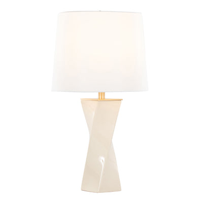 Curvo - Square Contemporary Table Lamp