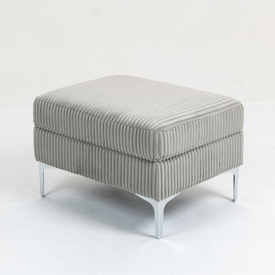 Modular Sectional Sofa Square Storage Ottoman