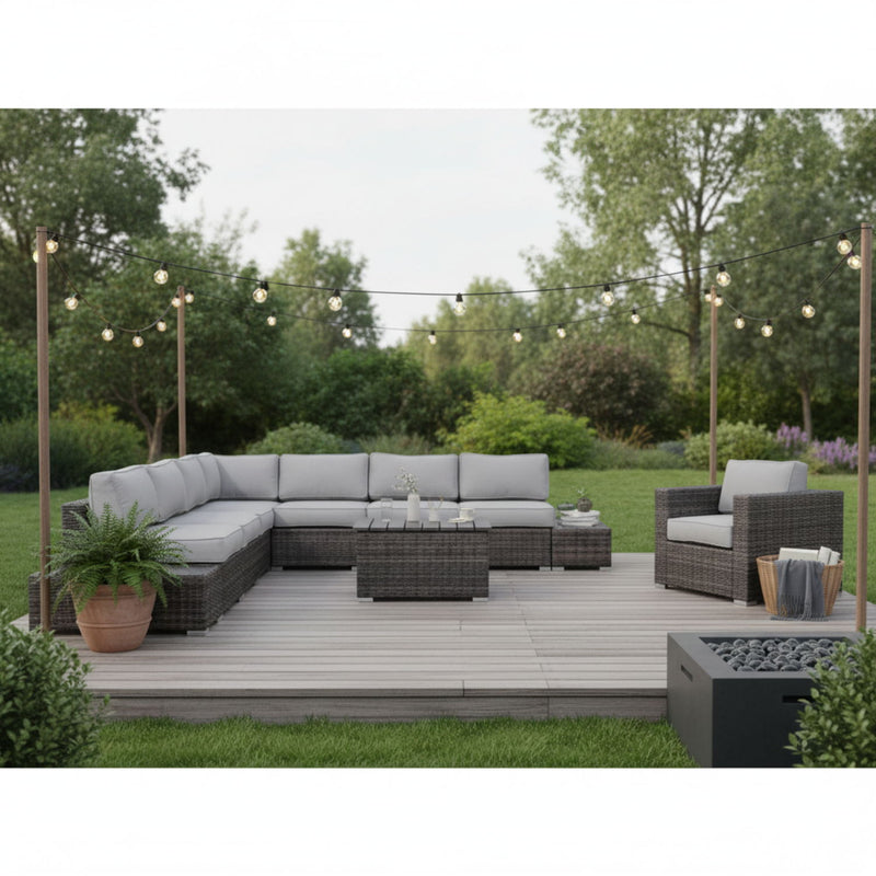 Sectional, Stylish Entertainment, Outdoor Living