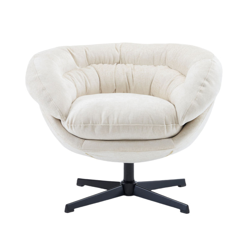 Modern Chenille Office Chair With 360 Degree Swivel