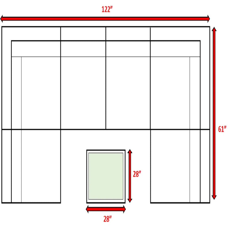 Seating Set With Cushions Handcrafted Wicker Design