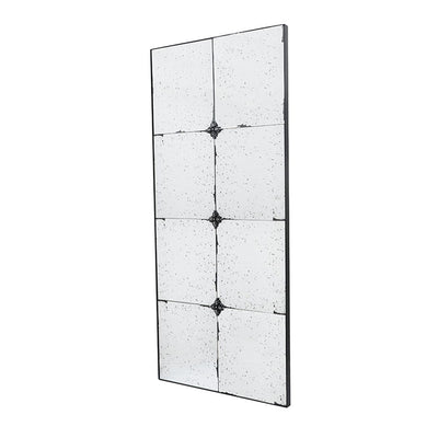 Traditional Decor Style Antique Glass Panel Mirror, Wall Mirror For Bathroom Entryway Console Lean Against Wall