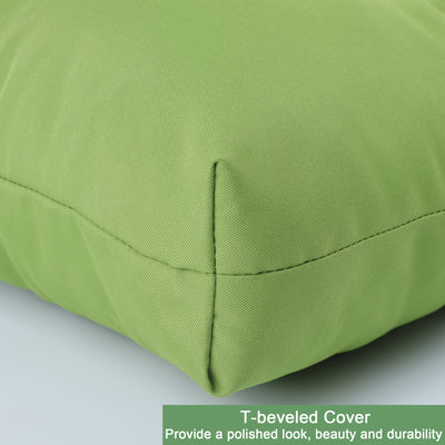 2 Piece High Back Patio Chair Cushion Set