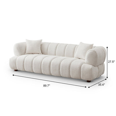 Jasmin - Elegant Upholstered Sofa