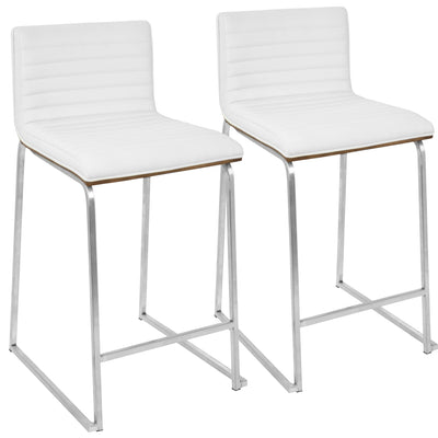 Mara - Contemporary Elegant Design Counter Stool (Set of 2)