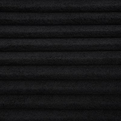 Convertible Loveseat Sofa With Storage, USB Ports, Cup Holders - Black