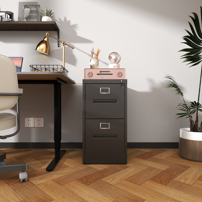 Premium Drawer File Cabinet With Lock, Metal Vertical Design, A4 Legal / Letter Size