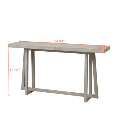 Console Table, Stylish Rectangular Entryway Table