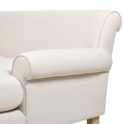 Alana - L-Shape Reversible Sectional Sofa - Light Beige