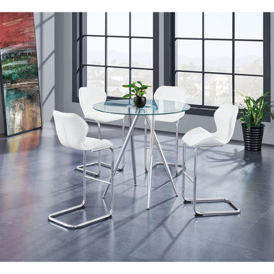 Charlotte - 4 Piece Bar Stool Set With Bucket Seats