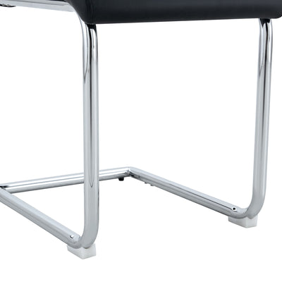 Modern Dining Chairs With High Backrest And Sturdy Legs