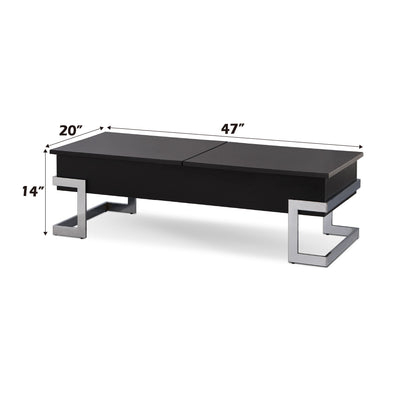 Calmam - High Gloss Coffee Table With Lift Top